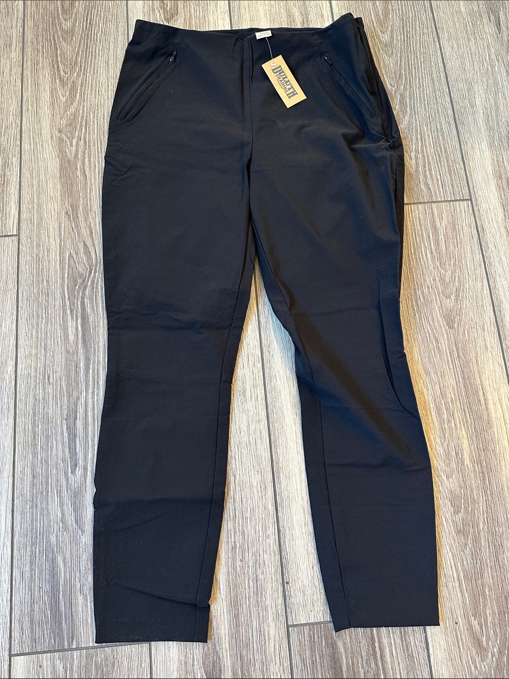 Duluth Trading Women’s Flexellent Stretch Skinny Leg Ankle Pants Size 12 Reg NWT
